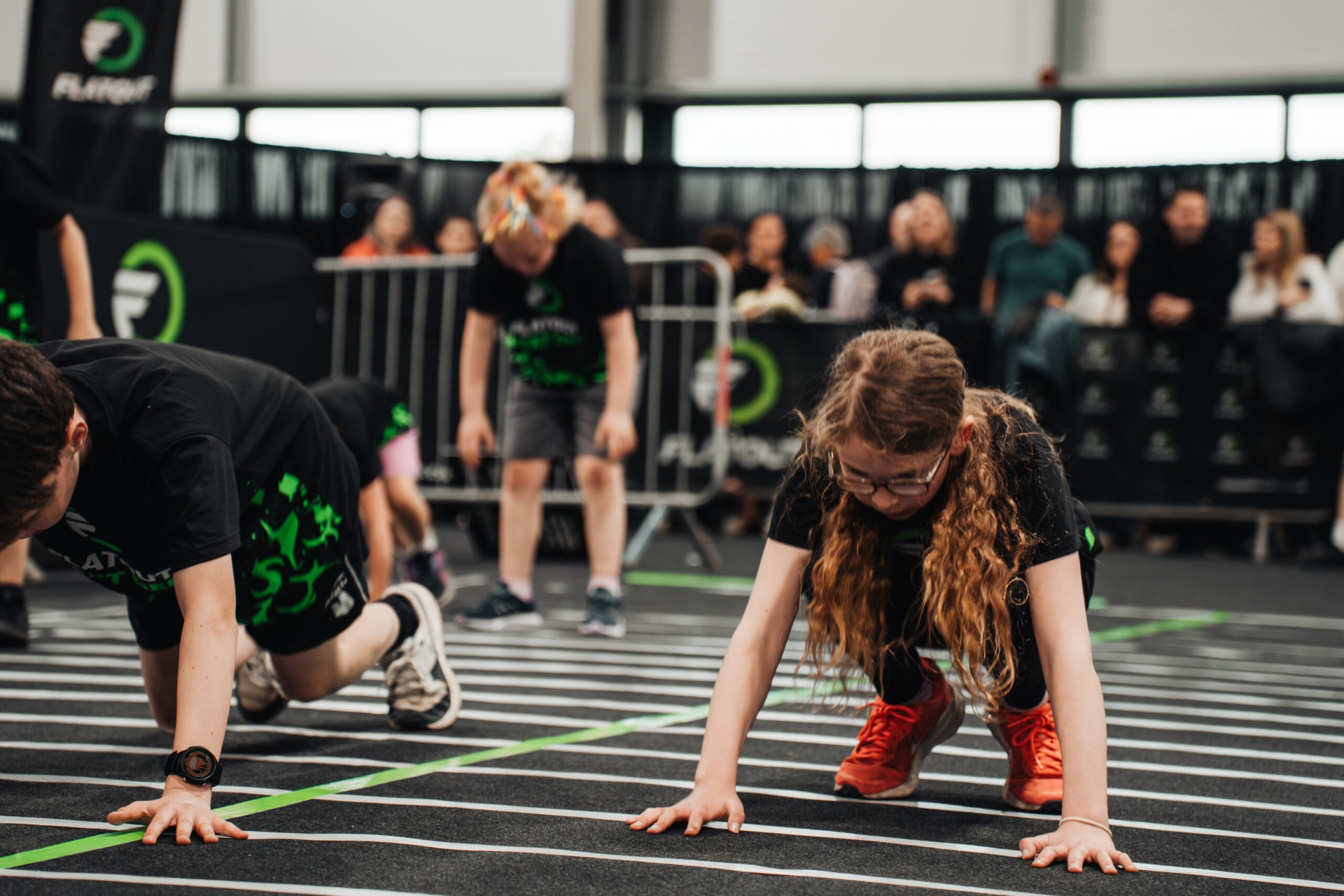 Sidekicks team competing together